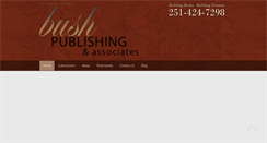 Desktop Screenshot of bushpublishing.com